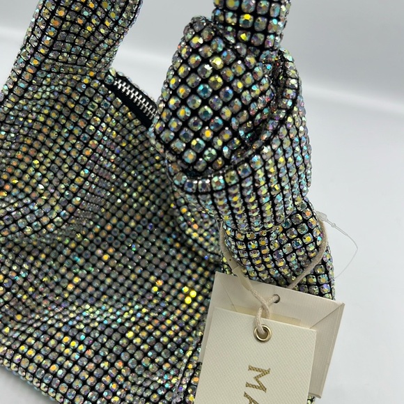 Madison West Rhinestone Embellished Hand Bag - Picture 11 of 15